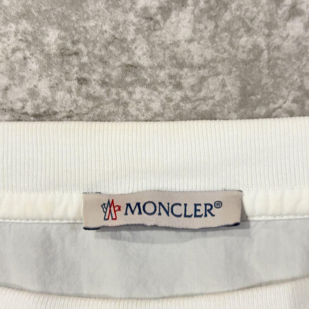 MONCLER ドローストリングTシャツ モンクレール　ペプラムTシャツ　正規品