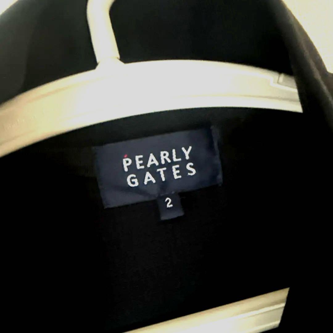 PEARLY GATES ブラック ジップアップジャケット