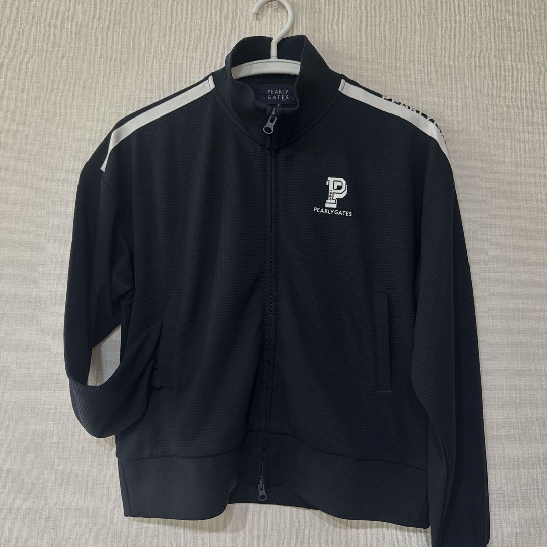 PEARLY GATES ブラック ジップアップジャケット