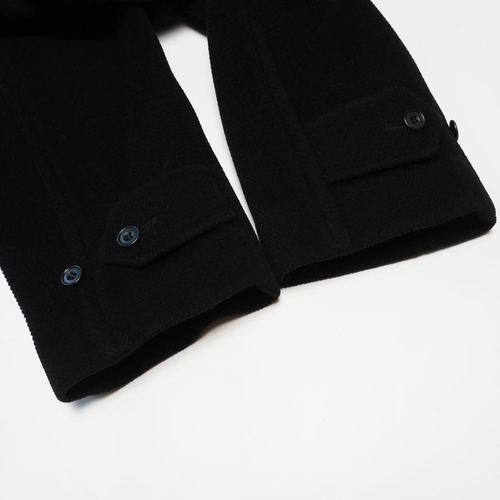 90s OLD ENGLAND ムーアブルック ヘリンボーンダッフルコート