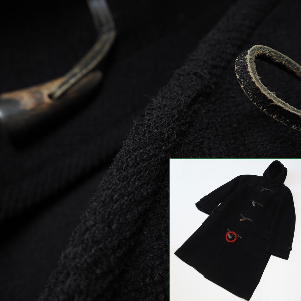 90s OLD ENGLAND ムーアブルック ヘリンボーンダッフルコート