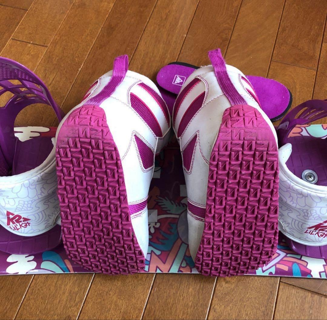 k2 子供　キッズ　スノーボードセット　100cm ブーツ19.5cm