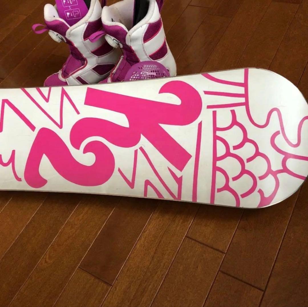 k2 子供　キッズ　スノーボードセット　100cm ブーツ19.5cm