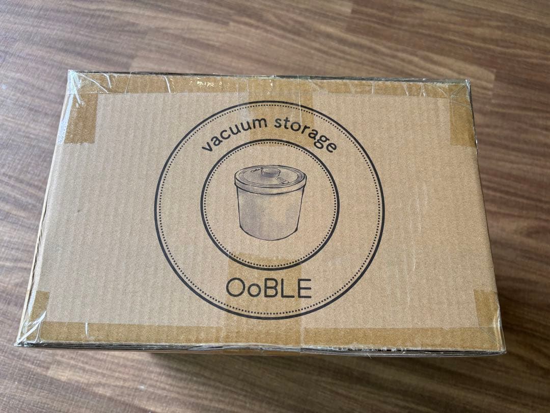 オーブル　真空保存容器　OoBLE mini ホワイト