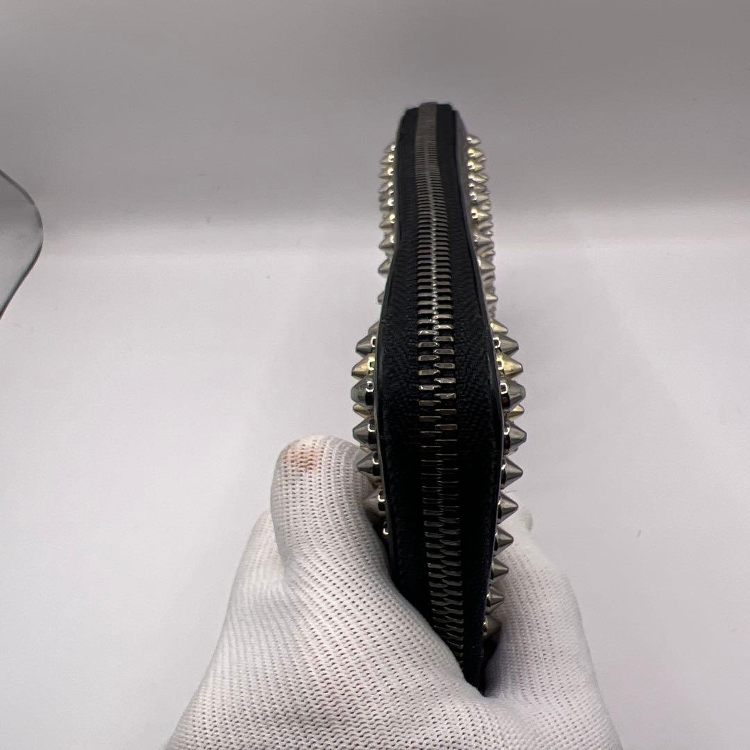 ✨美品✨クリスチャン ルブタン 長財布 パネトーネ スタッズ ブラック