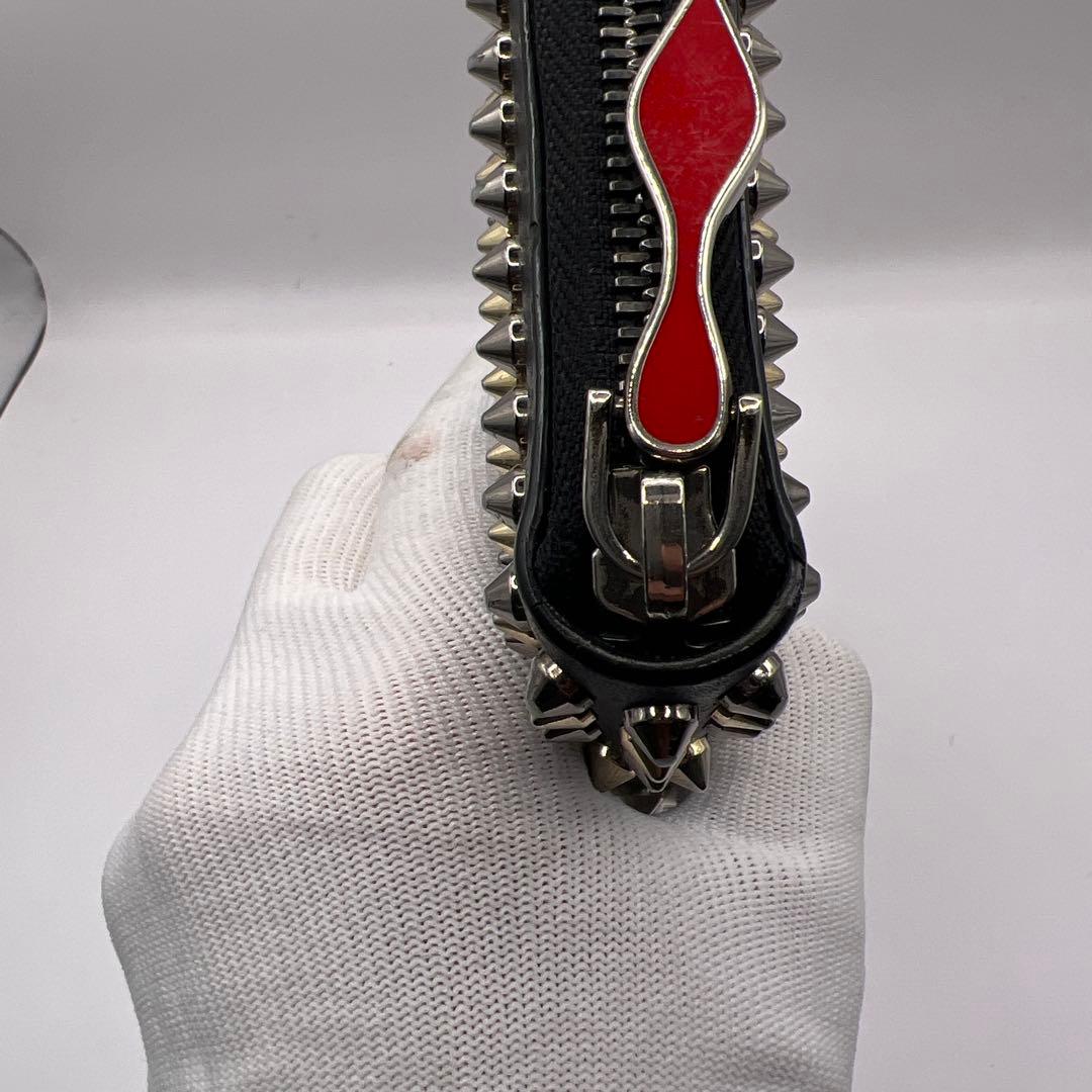 ✨美品✨クリスチャン ルブタン 長財布 パネトーネ スタッズ ブラック