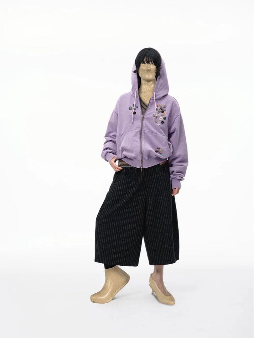 パンツ STRIPE BAGGY SHORTS/ HIROKI TSUZUKI