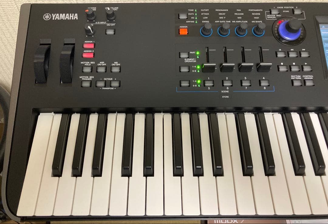 ヤマハ YAMAHA MODX7 76鍵シンセサイザー MODX