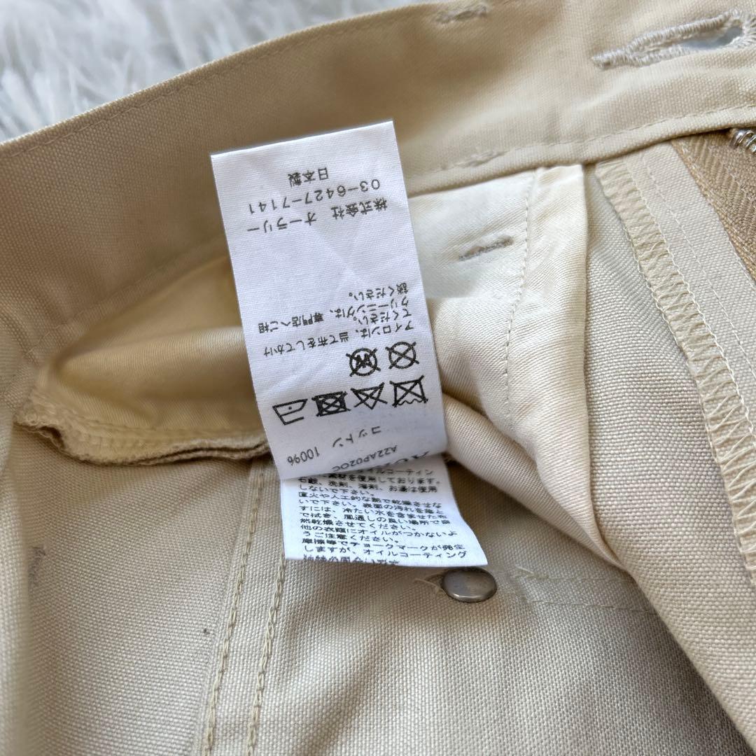 【新品】AURALEE COTTON OILED CANVAS PANTS