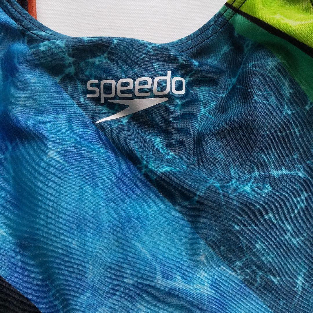 スピードspeedo Ｌ セミオープンバック ニースキン競泳水着FINA