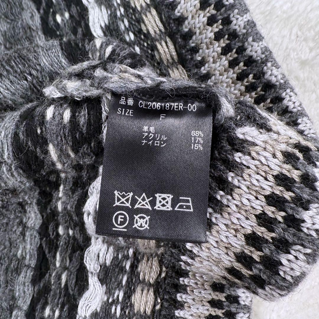 【極美品】Curensology フェアアイルニットミニベスト