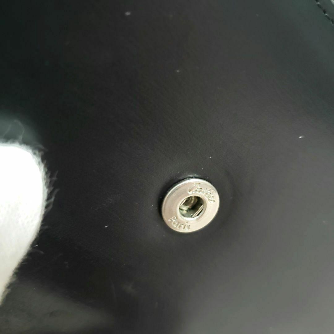 カルティエ Cartier パンテール 折り財布 3つ折り財布ブラック