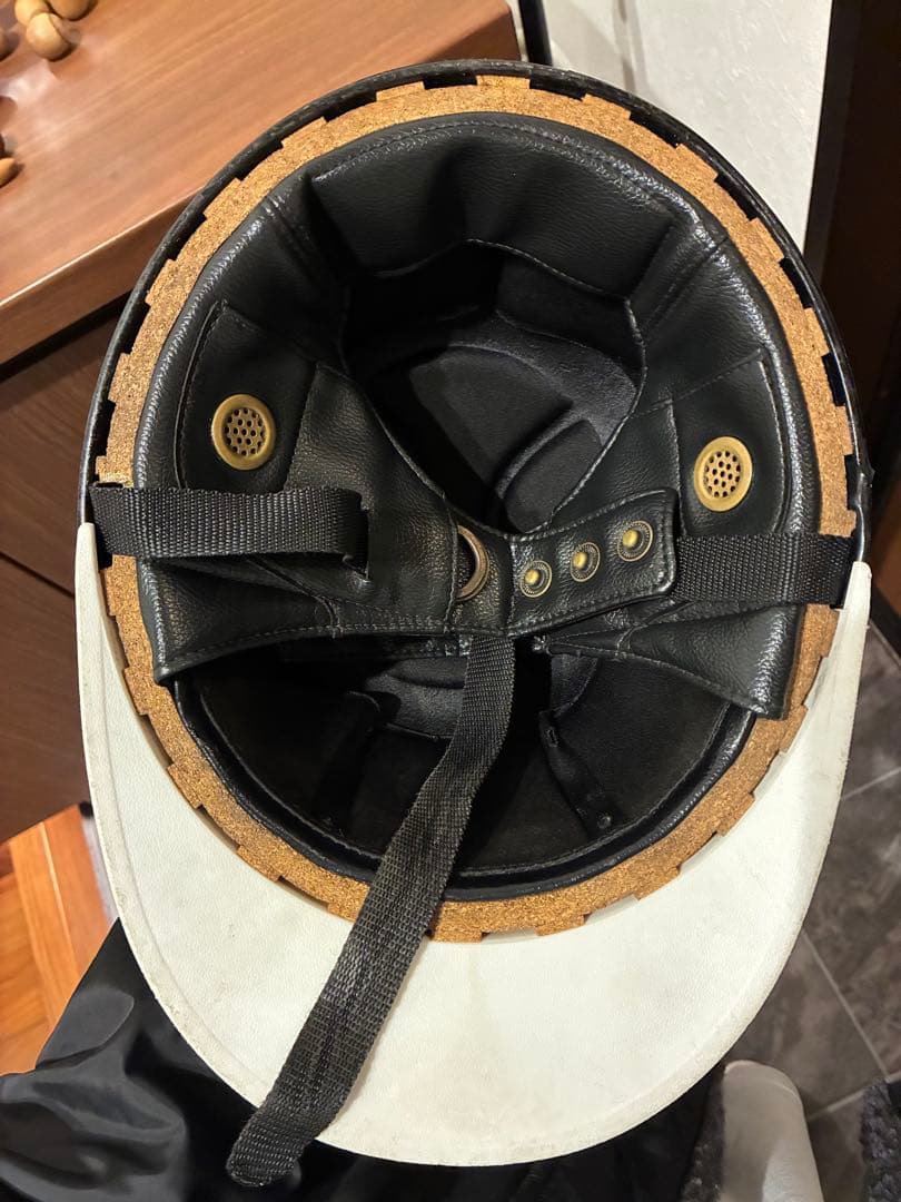 三つボタン　コルク半　ヘルメット　立花風