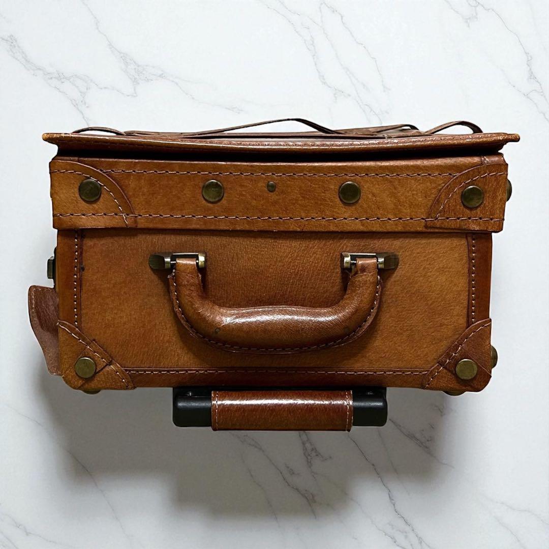 美品✨️ ユーラシアトランク シフレ キャリーバッグ トランク ブラウン