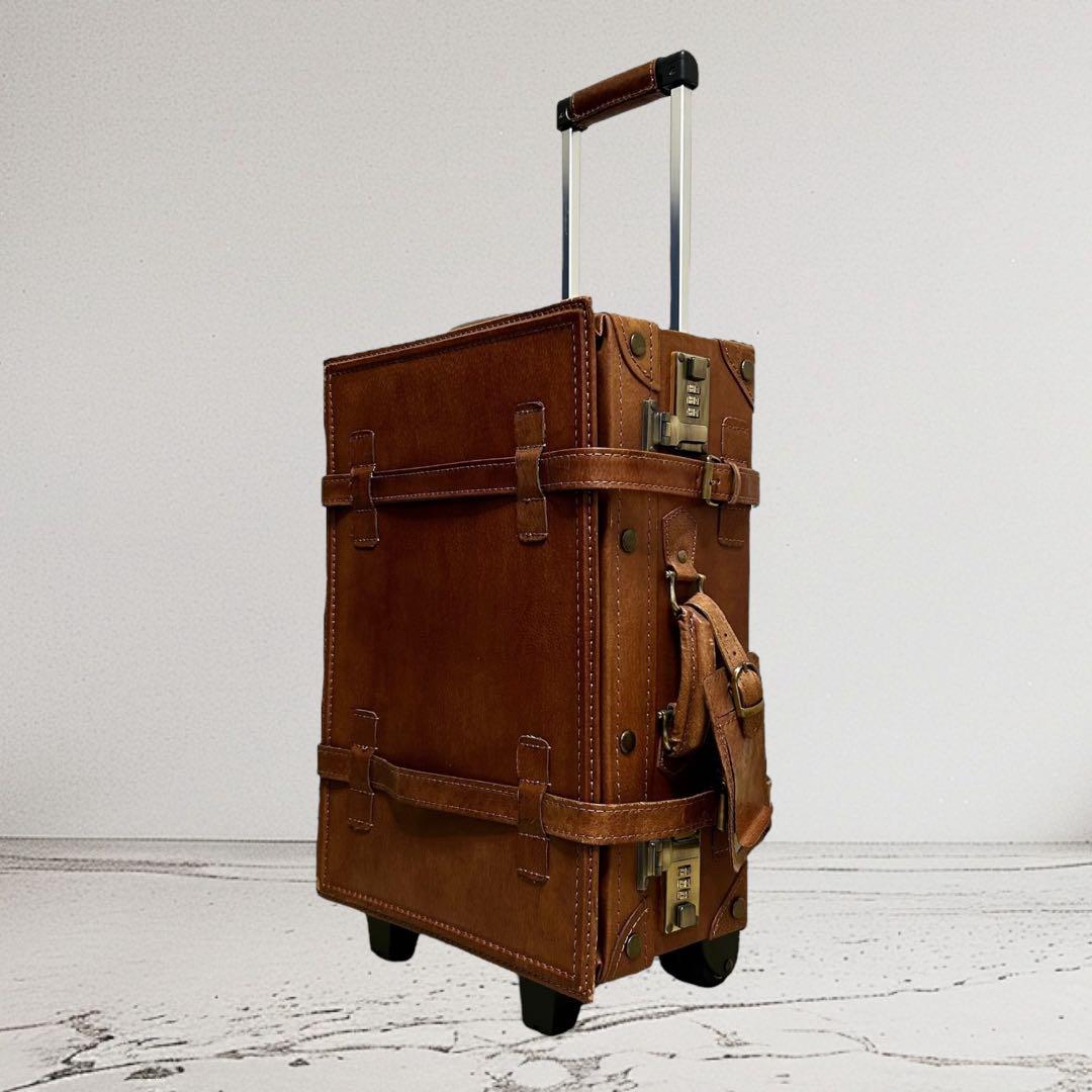 美品✨️ ユーラシアトランク シフレ キャリーバッグ トランク ブラウン