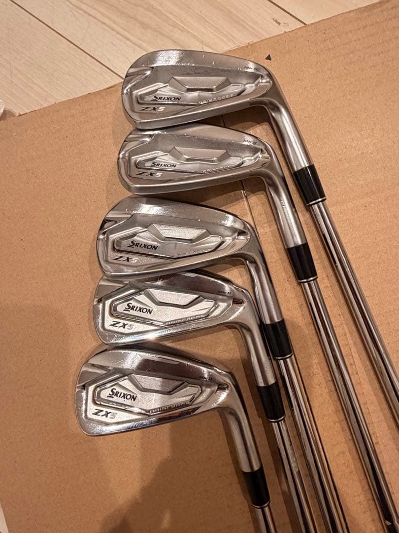 スリクソン zx5 MkII アイアン5本セット、モーダス