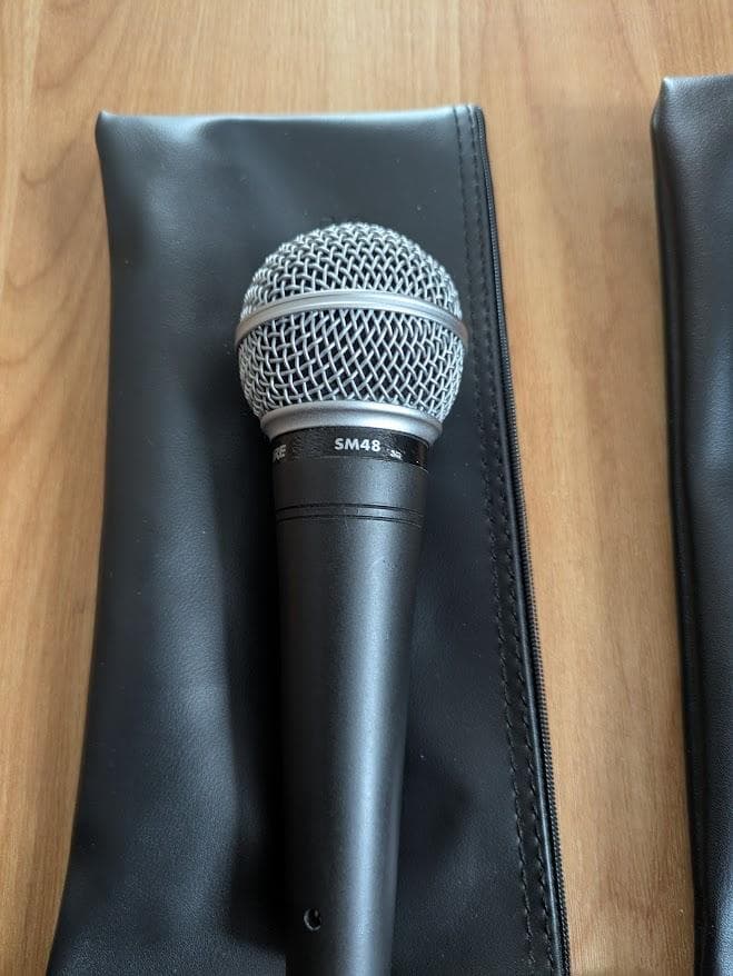 ＊お値下げ不可　SHURE SM48（スイッチなし） 3本セット