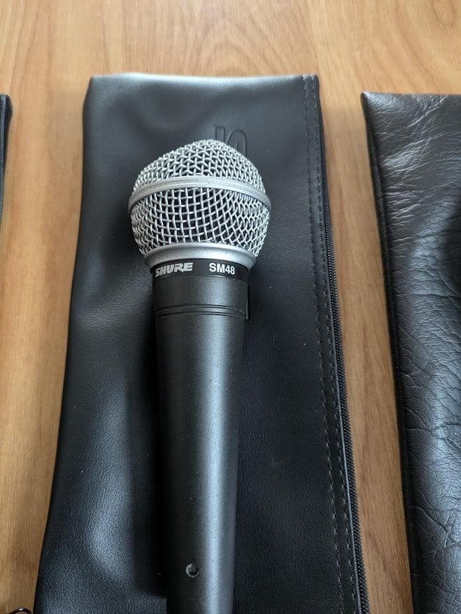 ＊お値下げ不可　SHURE SM48（スイッチなし） 3本セット