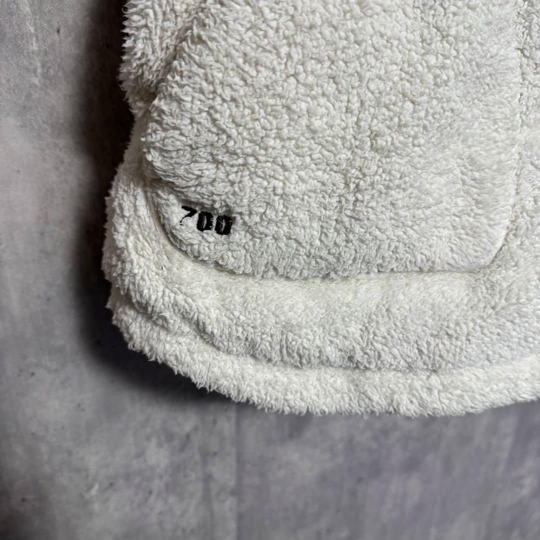 ノースフェイス ダウンベスト ボアベスト フリース レディースS ホワイト