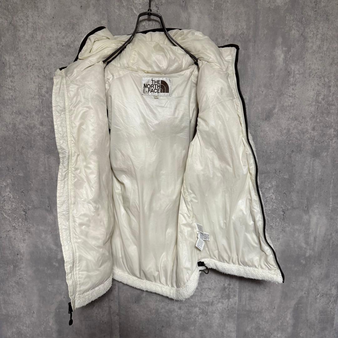 ノースフェイス ダウンベスト ボアベスト フリース レディースS ホワイト