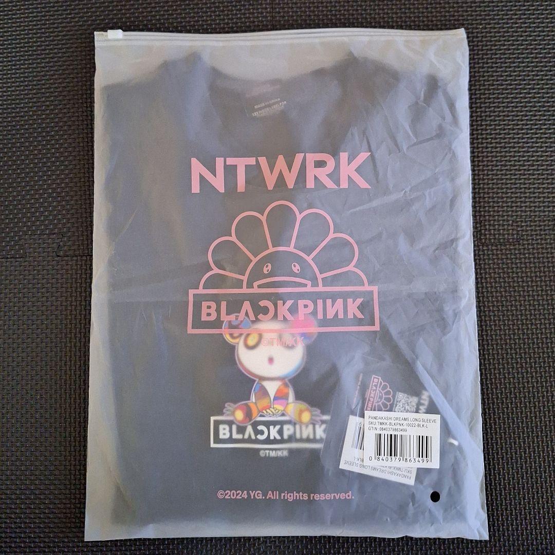 村上隆×blackpink ロングTシャツ ブラック