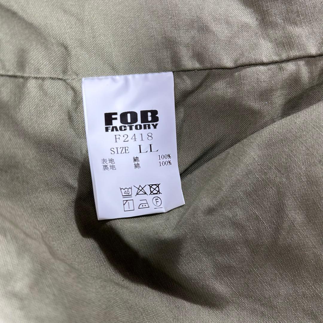 未使用級　FOBfactory M-65 ミリタリージャケット　LL 希少サイズ