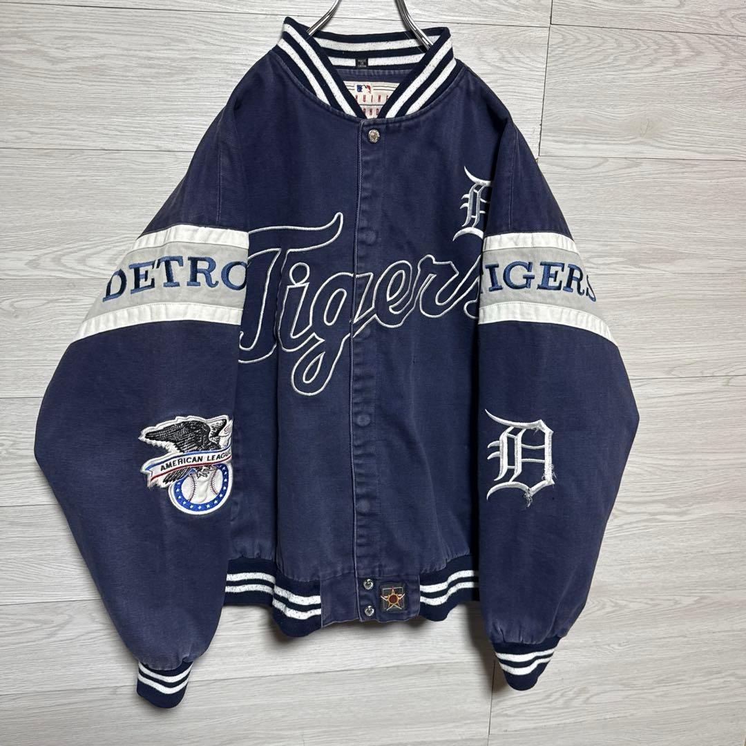 90s JH Design MLB デトロイトタイガース 3XL スタジャン