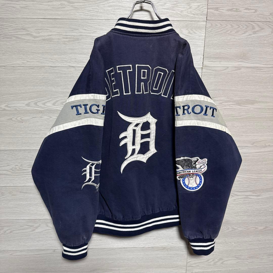 90s JH Design MLB デトロイトタイガース 3XL スタジャン