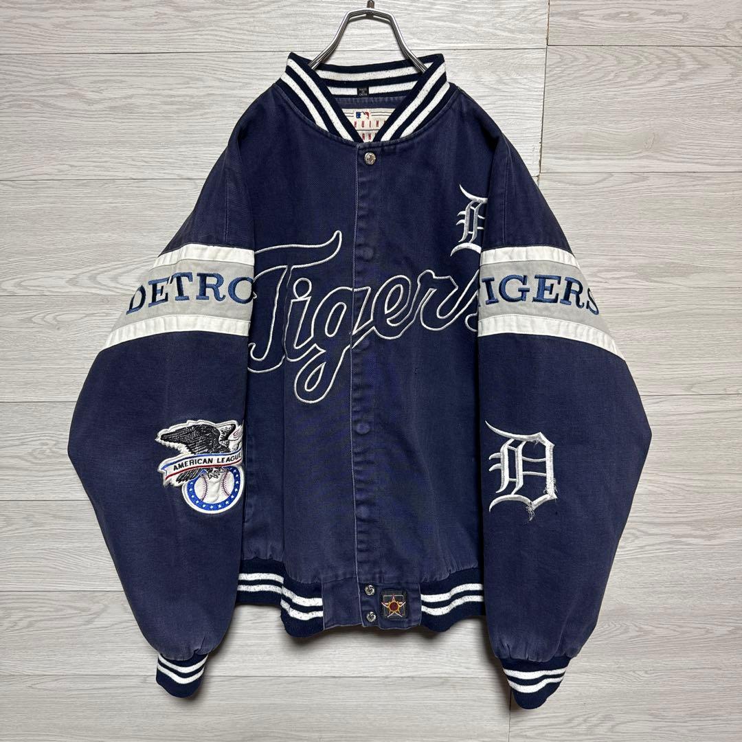 90s JH Design MLB デトロイトタイガース 3XL スタジャン