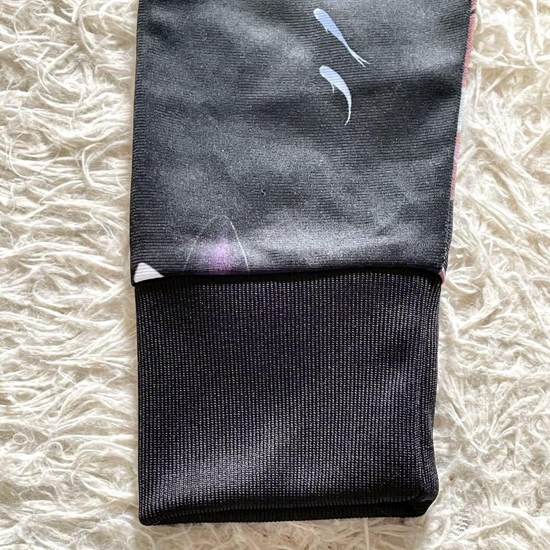 【美品】adidas トラックジャケット トレフォイルロゴ 花柄 L