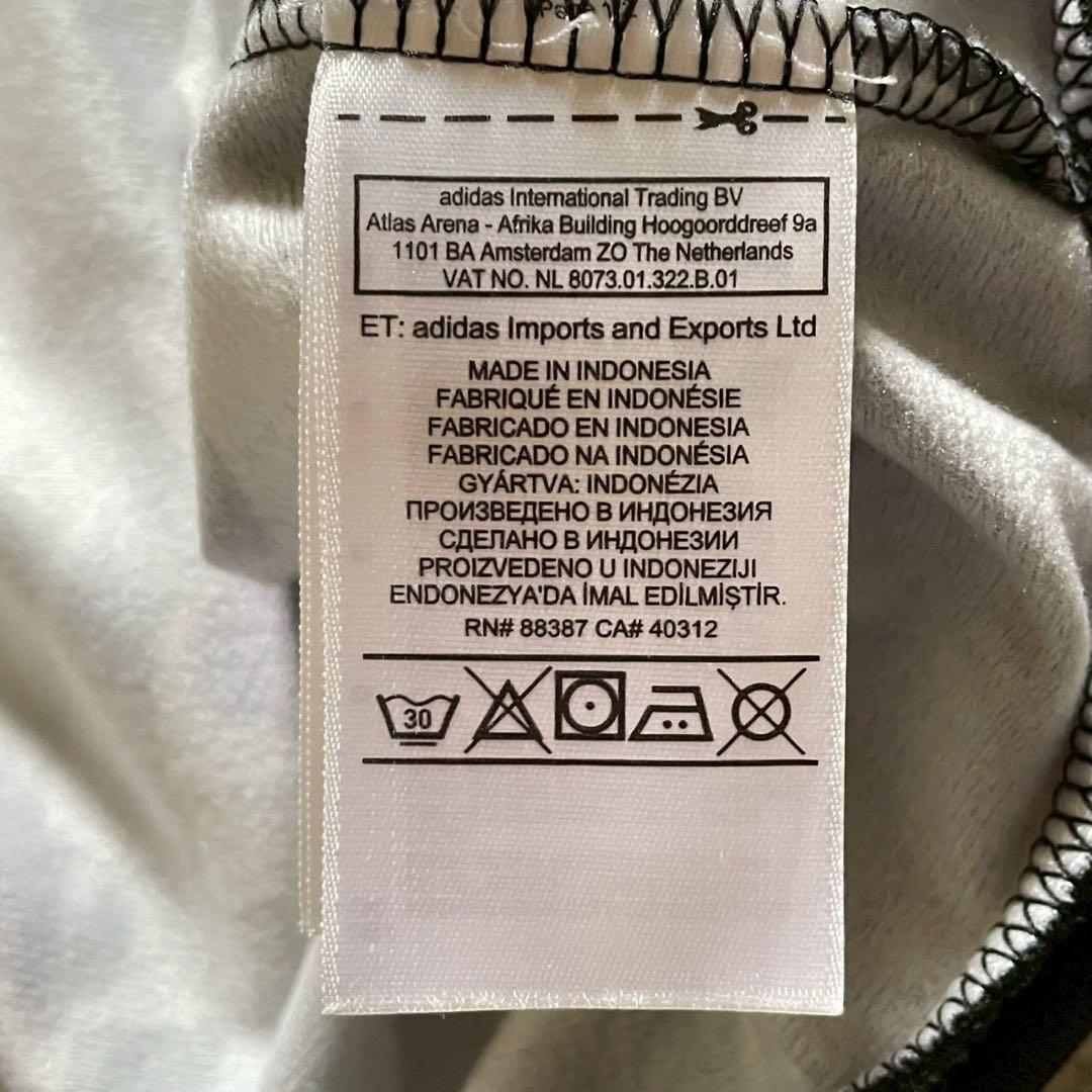 【美品】adidas トラックジャケット トレフォイルロゴ 花柄 L