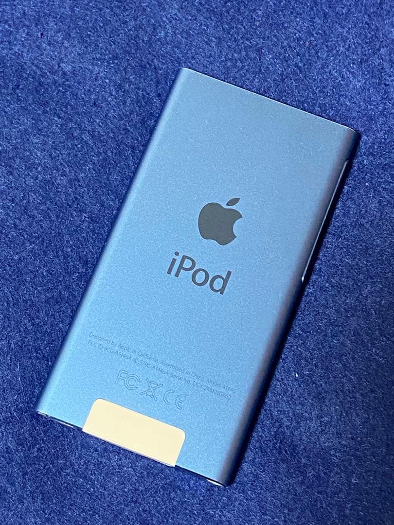 新品バッテリー Apple iPod nano 第7世代ブルー 後期モデル
