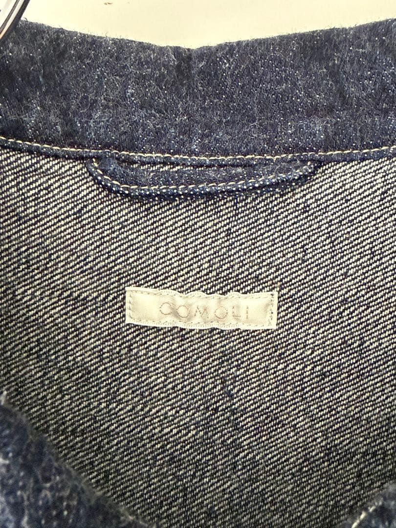 comoli コモリ　デニムジャケット　ネイビー　2