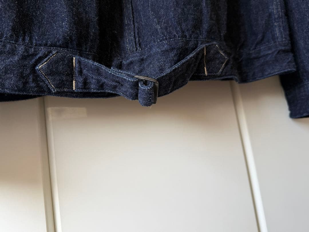 comoli コモリ　デニムジャケット　ネイビー　2