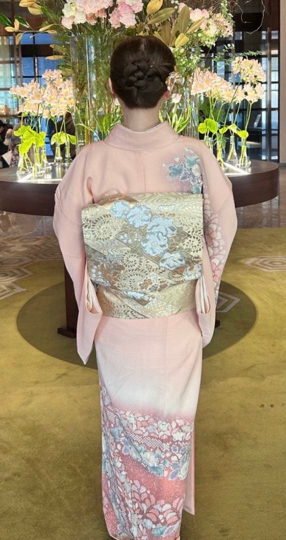 訪問着フルセット287▪︎ 翠山工房　辻が花　卒業式　入学式　お宮参　結婚式