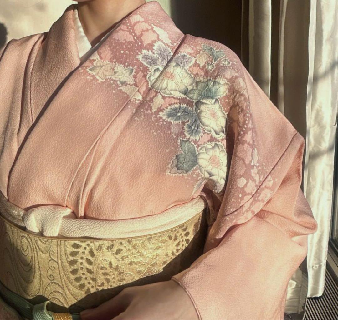 訪問着フルセット287▪︎ 翠山工房　辻が花　卒業式　入学式　お宮参　結婚式