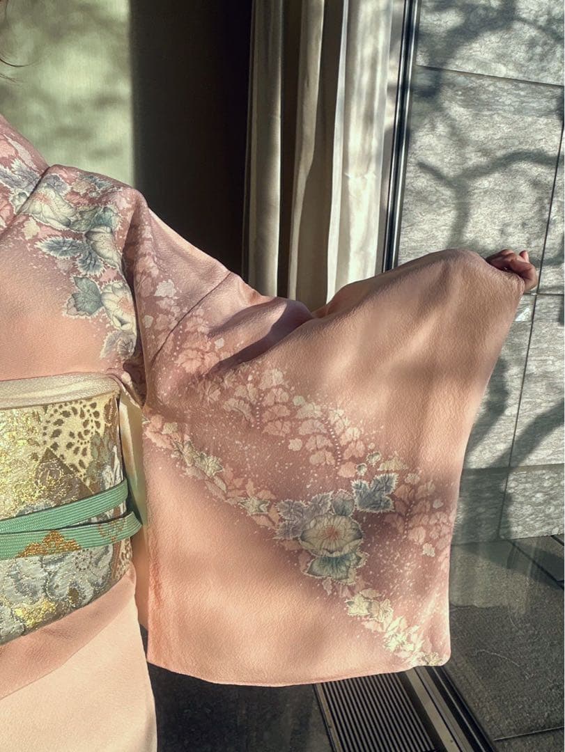 訪問着フルセット287▪︎ 翠山工房　辻が花　卒業式　入学式　お宮参　結婚式