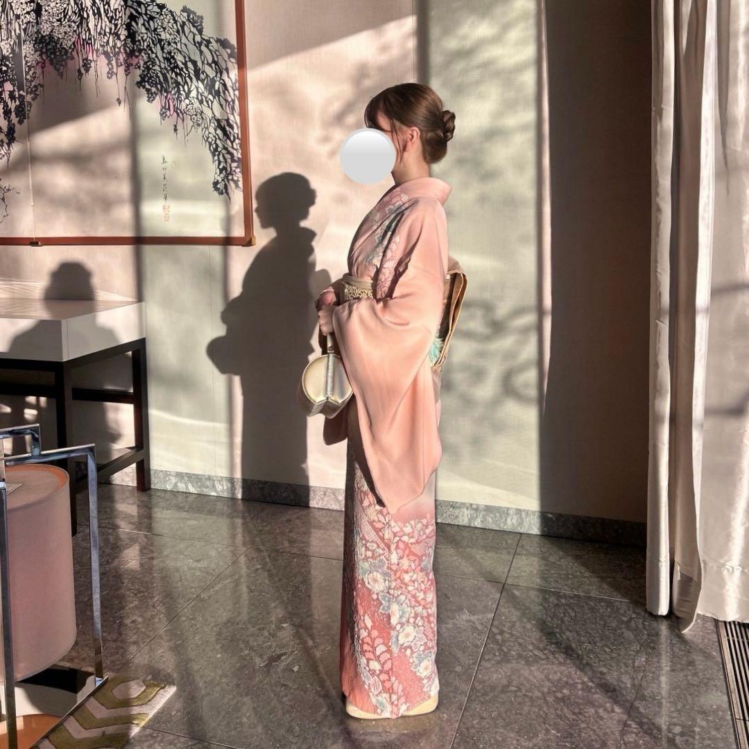 訪問着フルセット287▪︎ 翠山工房　辻が花　卒業式　入学式　お宮参　結婚式