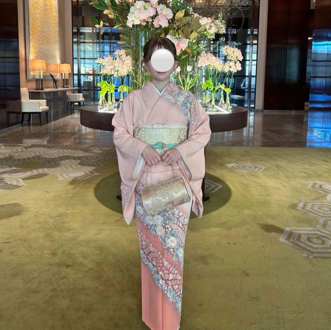 訪問着フルセット287▪︎ 翠山工房　辻が花　卒業式　入学式　お宮参　結婚式