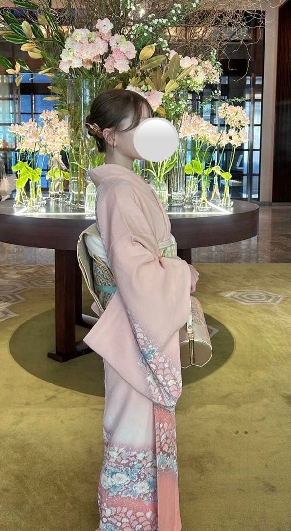 訪問着フルセット287▪︎ 翠山工房　辻が花　卒業式　入学式　お宮参　結婚式