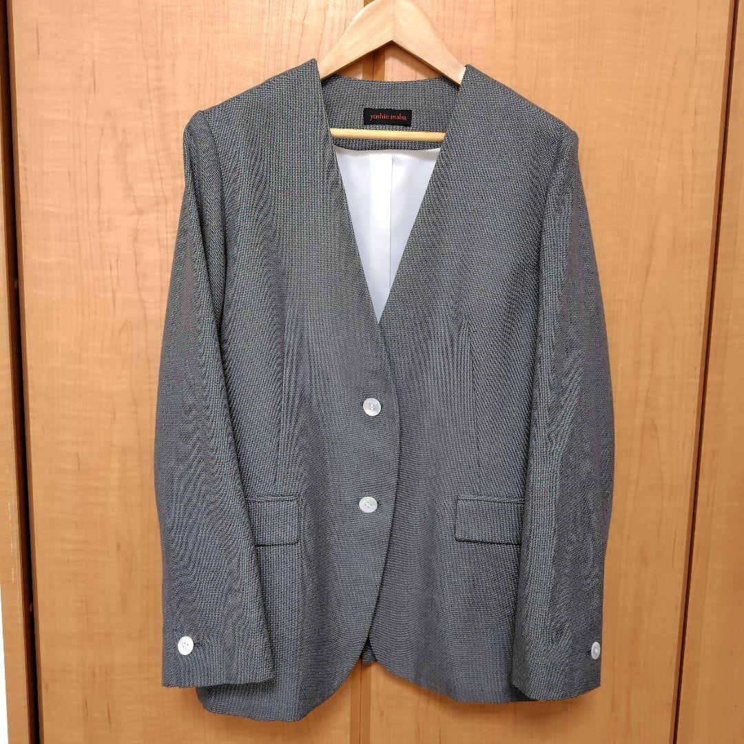 yoshie inaba グレー ス スーツ　パンツ、スカートセットアップ