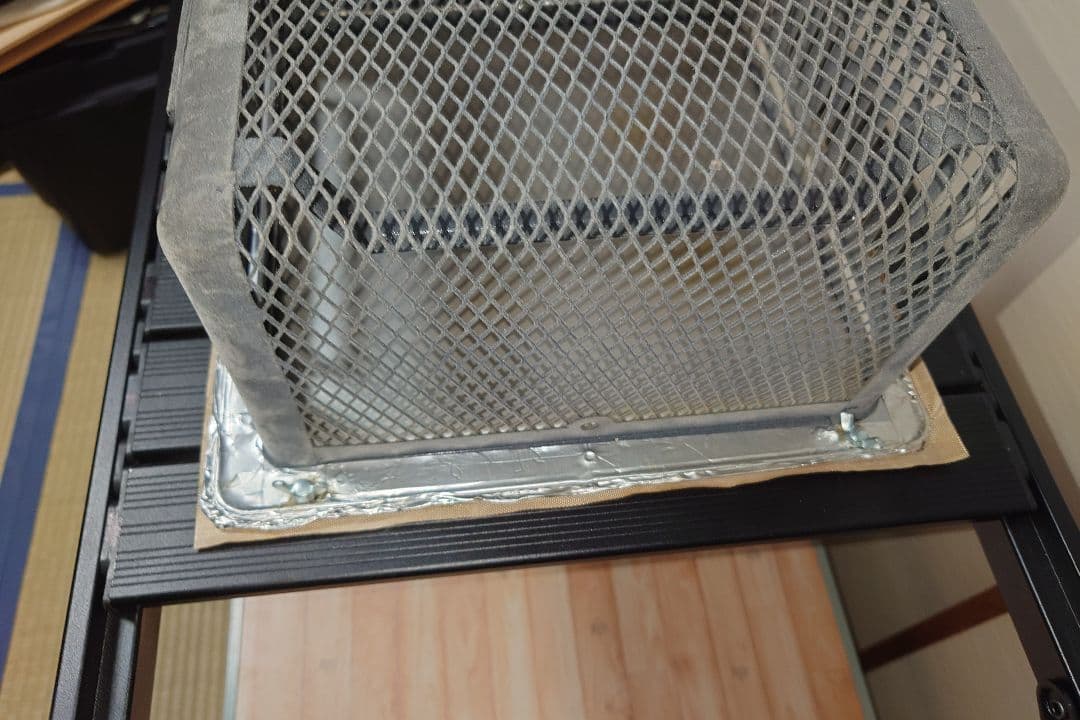 豆炭こたつIGTテーブル流用セット あと掛け布団があればアウトドア使用可能