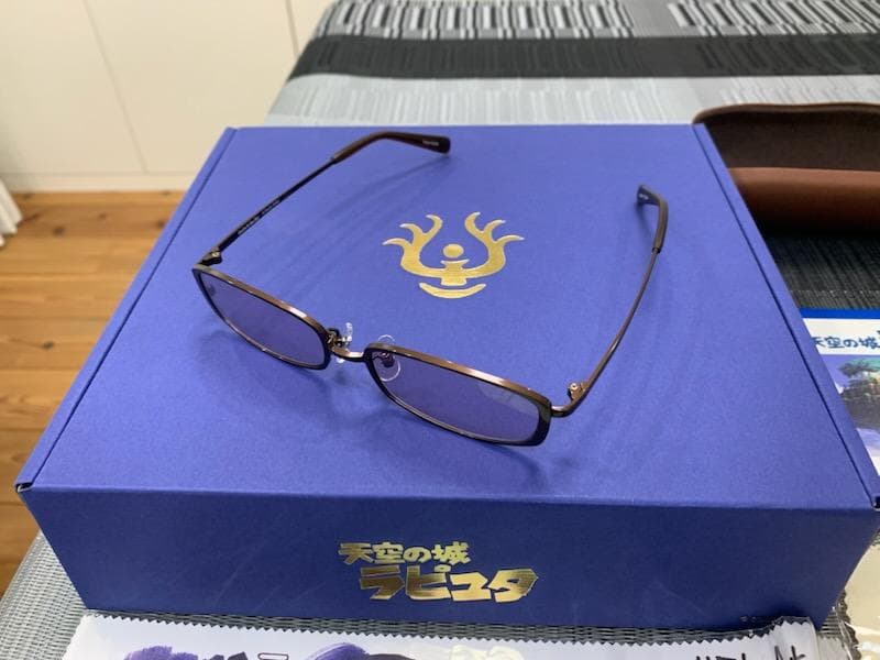 【スタジオジブリ】ムスカ大佐サングラス　天空の城ラピュタ　特典付き