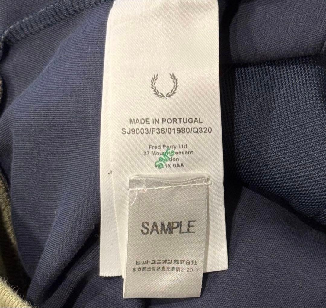 Fred Perry × Nicholas Daley フレッドペリー ジャージ