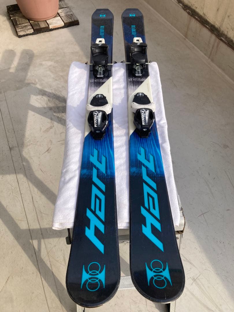 ショートスキー(ファン ミドル ミッド)解放ビィンディング HART GW対応