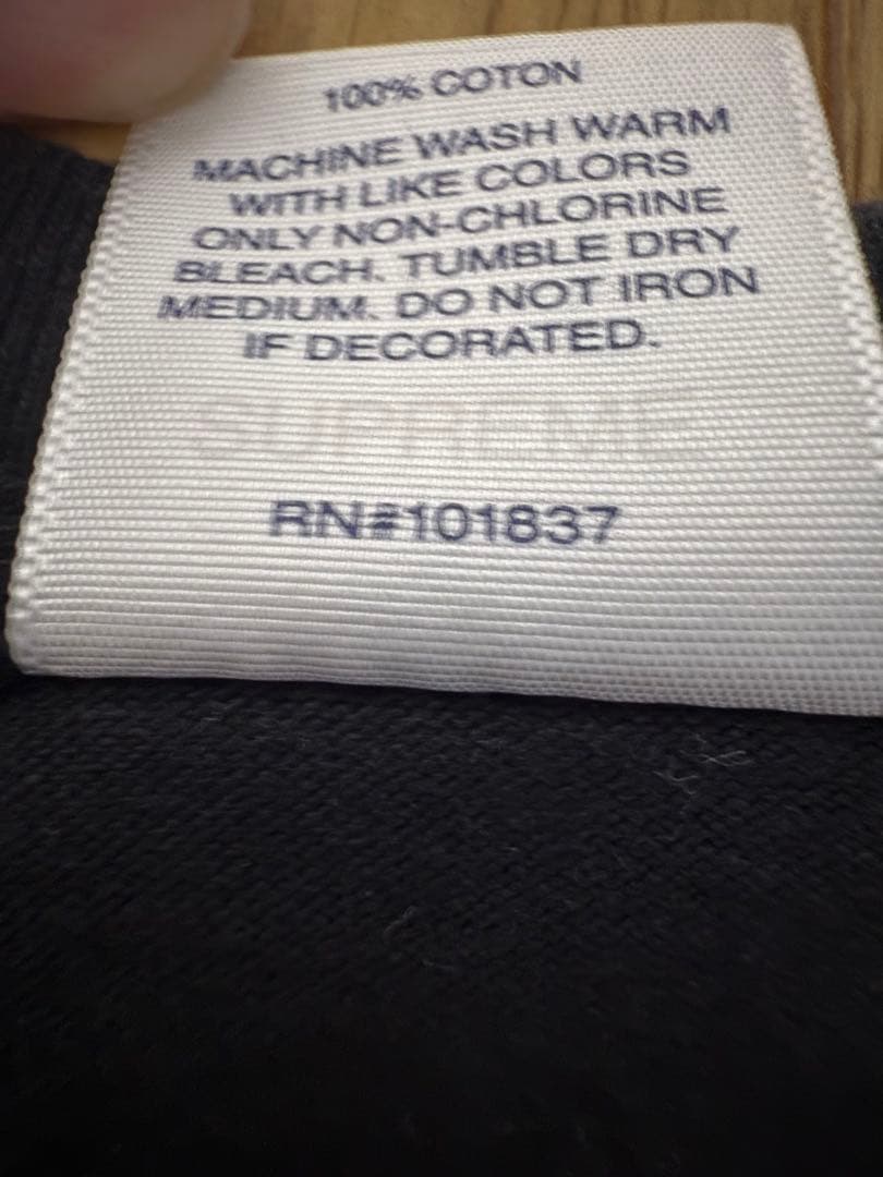 Supreme Box Logo L/S tee BLACK Mサイズ