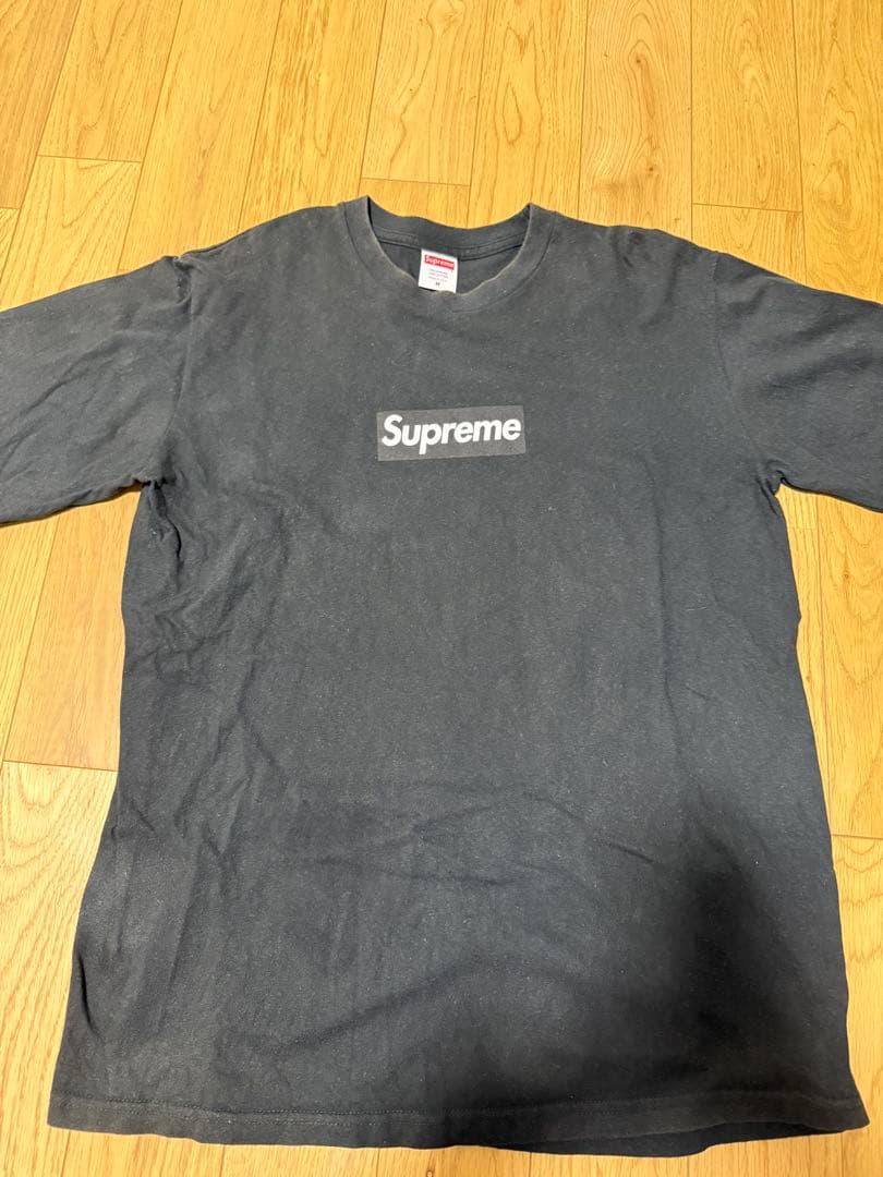 Supreme Box Logo L/S tee BLACK Mサイズ
