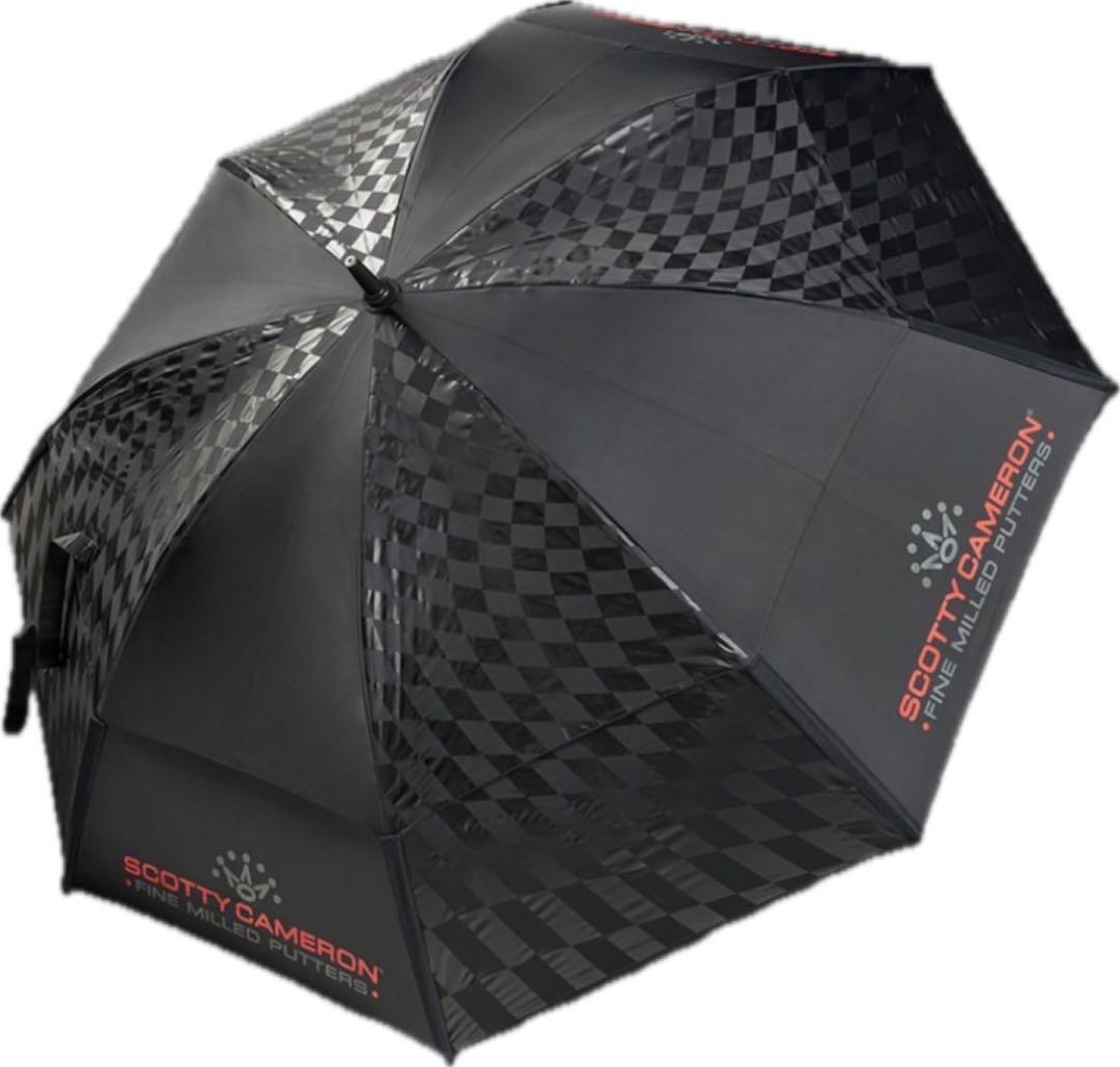 SCOTTY CAMERON ゴルフ用傘 チェッカーフラッグ