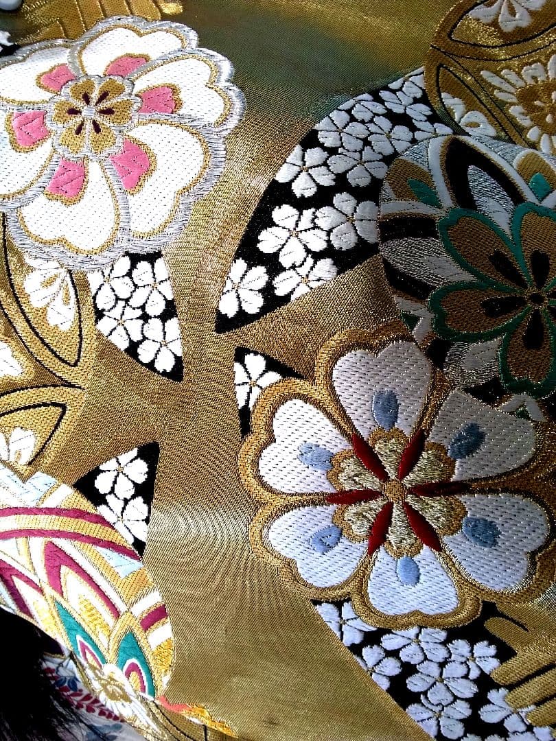 振袖フルセット、正絹絞り振袖、成人式、重ね衿帯揚げ帯締め、西陣袋帯、襦袢