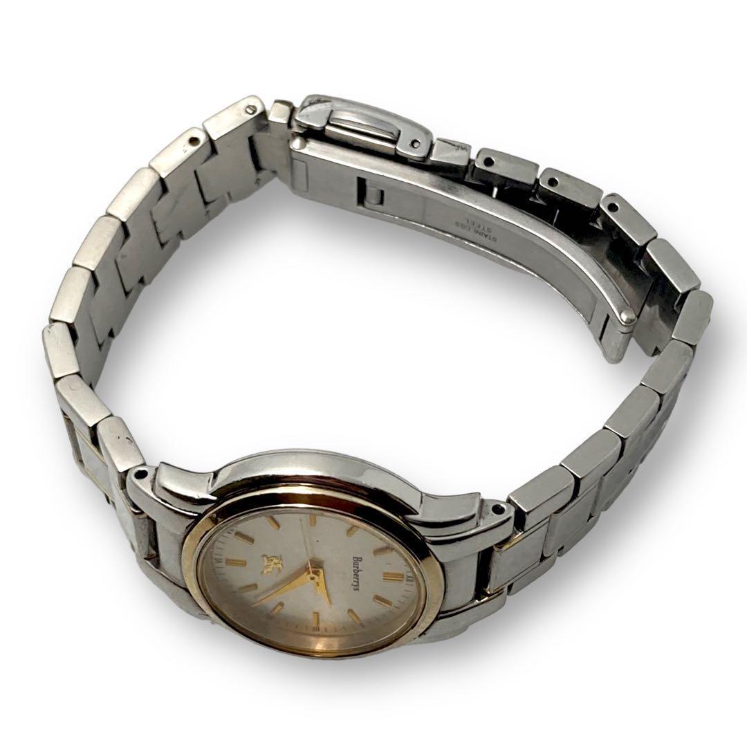 正規品 Burberrys バーバリー ゴールド コンビ 腕時計